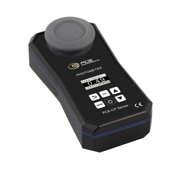 PCE Instruments Photometer, bis zu 5 auswählbare Parameter, Alkalinität, Chlor, Cyanursäure, pH, PCE-CP 10