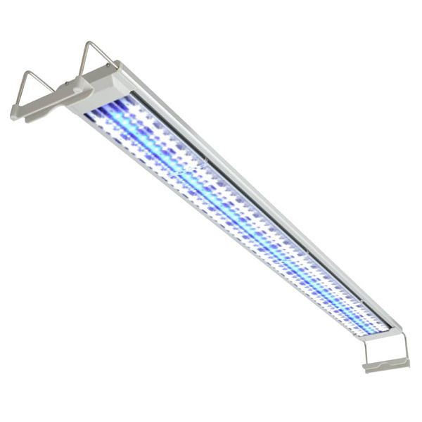 vidaXL Aquarium-Beleuchtung LED 100-110 cm Aluminium IP67, 42465