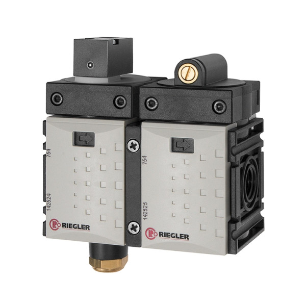 Riegler Befülleinheit »FUTURA-mini«, pneumatisch betätigt, BG 0, G 1/4, 142529