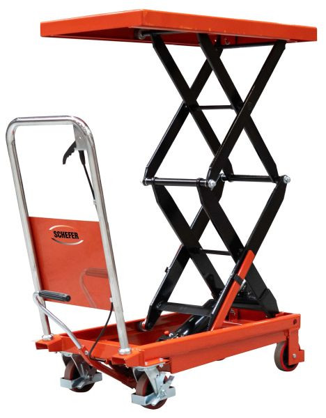 Schefer Mobiler Hubtisch 350 kg SHWD PREMIUM mit Doppelschere, 1301020SHWD35X