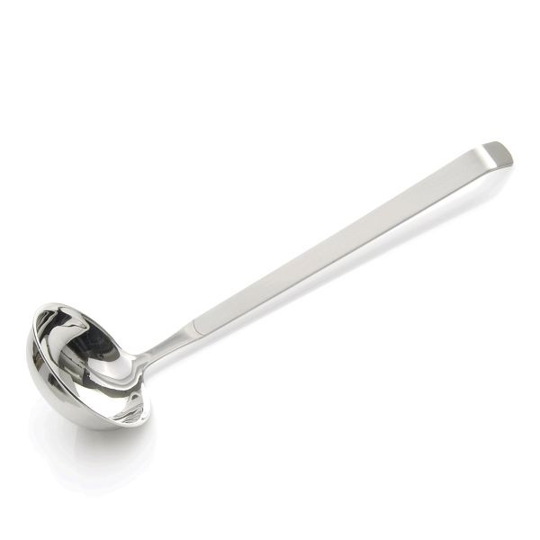 WAS Kitchen Tool 2160 Suppenlöffel, 30 cm, Durchmesser 8,5 cm, Chromnickelstahl, 2160085