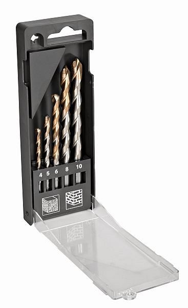 Bahco Betonbohrer-Satz, 5-teilig (4, 5.5, 6, 8, 10 mm), 4641-PB