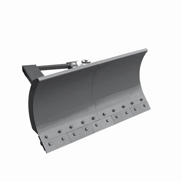 Eichinger Industrie Schneeschieber, Schildbreite 1500 mm, anthrazitgrau, gummi, 20710100096001