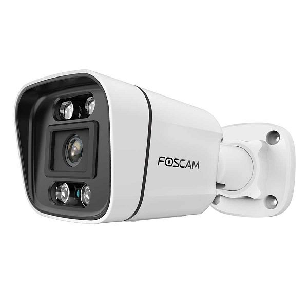 FOSCAM V8EP 8 MP PoE-Überwachungskamera mit integriertem Scheinwerfer und einer Alarmsirene, fsv8ew