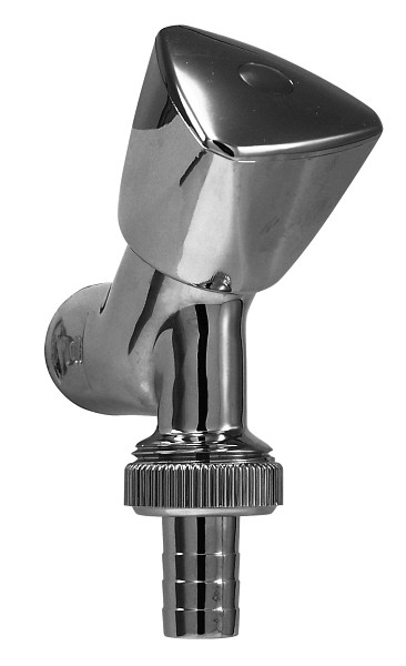 Benkiser Geräte-Ventil 1/2 Zoll mit Rückflussverhinderer und Schlauchverschraubung 3/4 Zoll, ohne Rosette, 7251234