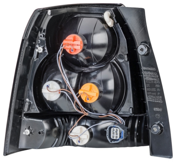 HELLA Heckleuchte, Glühlampe, weiß (2x), für u.a. Land Rover Freelander 2 (L359), ECE/SAE/CCC, rechts, 2VA 354 666-121