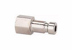 Riegler Nippel NW 2,7, Edelstahl 1.4404, Innengewinde, 107123