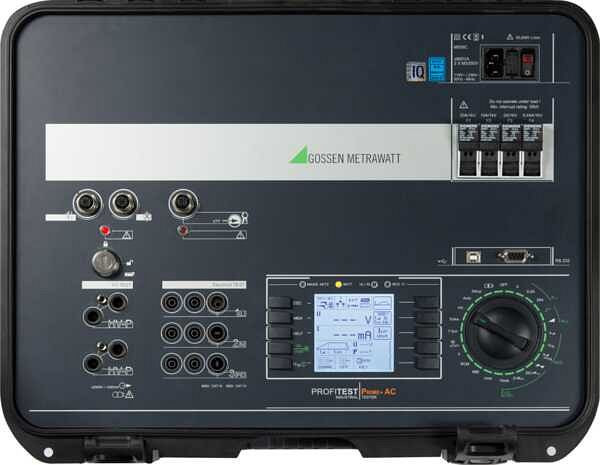 Gossen Metrawatt ALL-IN-ONE Prüfgerät in AC- und DC-Netzen für elektrische Anlagen, Maschinen, Schalt-/ Industrieanlagen, Windräder, AC, M516H