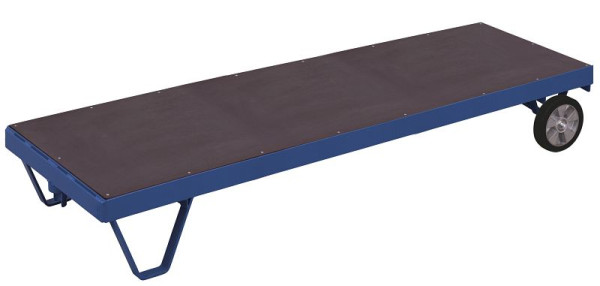 VARIOfit Schwerlast-Rollplatte, Ladefläche: 3.290 x 800 mm, RAL 5010 enzianblau, Traglast: 1.500 kg, zu-1139