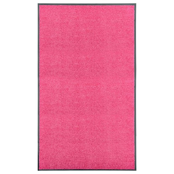 vidaXL Fußmatte Waschbar Rosa 90x150 cm, 323449, 8720286065013