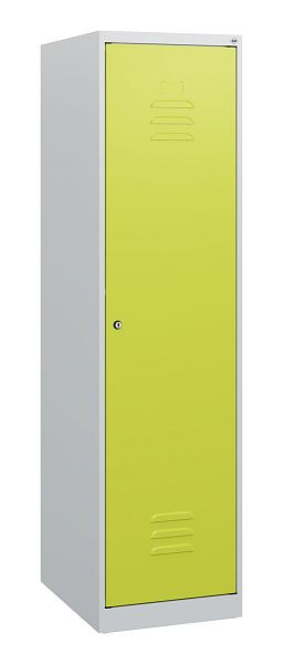 C+P Umkleidespind Classic PLUS, 1530x400x500mm, 7035/0024, Zylinderschloss, 0800005-12 S10001
