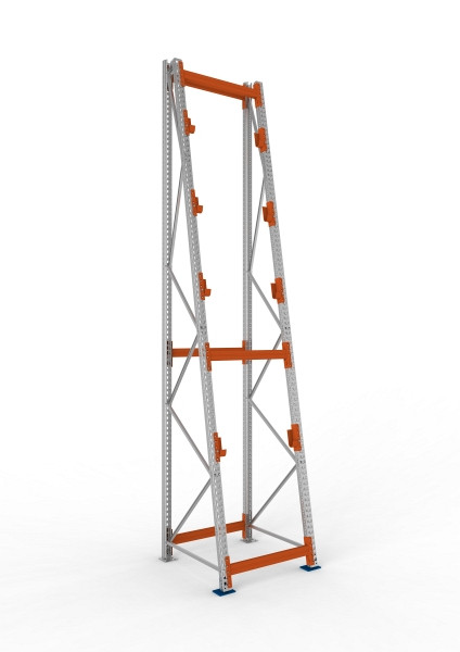 Meta A Ständer Kabeltrommel Grundregal 4900 x 900 x 1100 kpl. für 4 Achsen vzk / RAL 2001 multipal, 9900005995