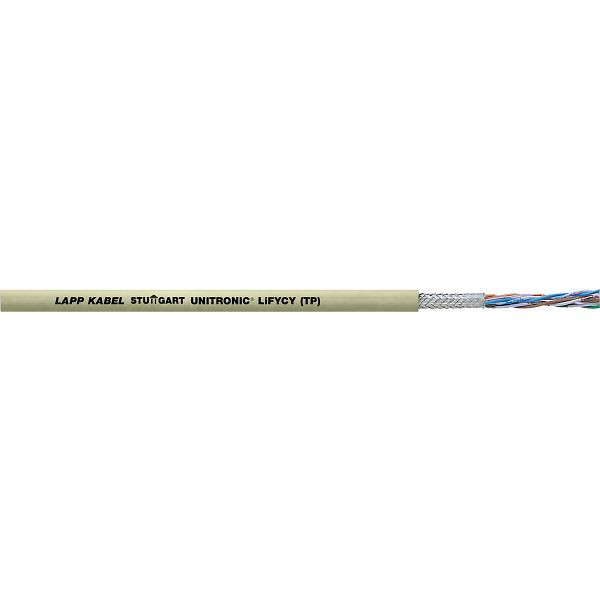 LAPP Datenleitung Niederfrequenz UNITRONIC® LiFYCY (TP) 4x2x0,08, VE: 500 Meter, 0034231/500
