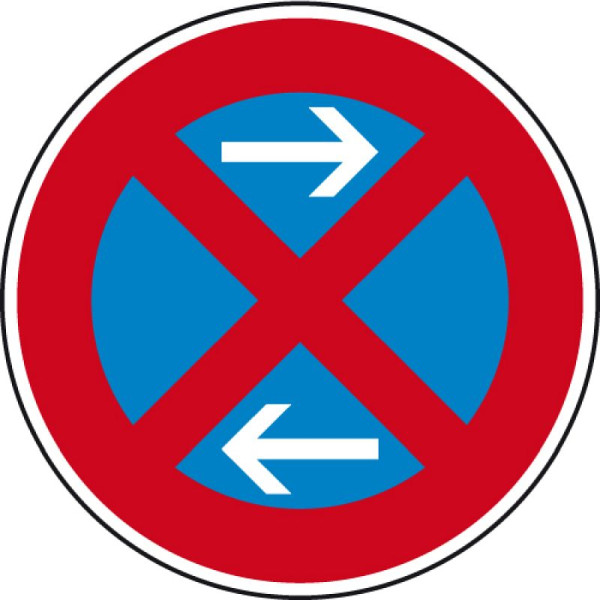 Stein HGS Absolutes Haltverbot Mitte (Linksaufstellung) Nr. 283-31, 420mm /RA1/Flachform 3mm, 283-31-113