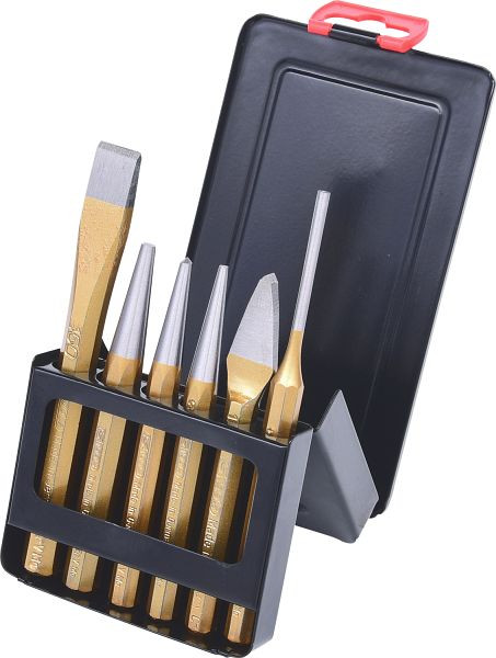 KS Tools Kombi-Werkzeugsatz, 6-teilig in Blechklappkassette, 162.2114