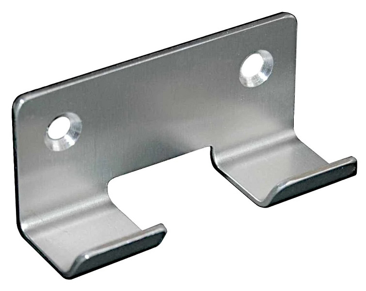 DREILICH Edelstahlverarbeitung Doppelhaken 1204-X/ 5-Fach Hakenleiste, hochglanzpoliert, 3001010004