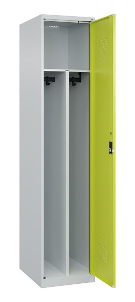 C+P Spind Evolo PLUS, 1 Abteil, 1850x400x500mm, 7035/0024, Verschluss Zylinderschloss, 049000-12F S10042