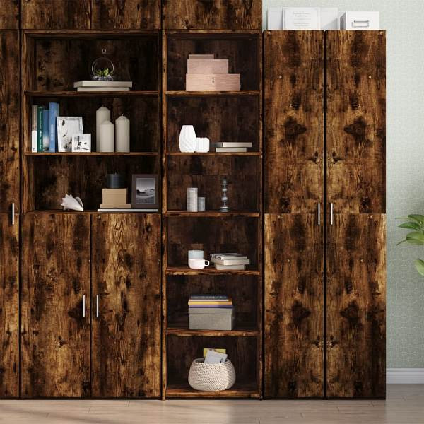 vidaXL Highboard Sonoma-Eiche 50x41x185 cm Holzwerkstoff, 3281684