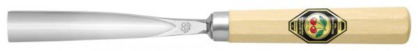 Kirschen Bildhauerbeitel mit Heft, Stich 41, gebogen, 20 mm, 3142020