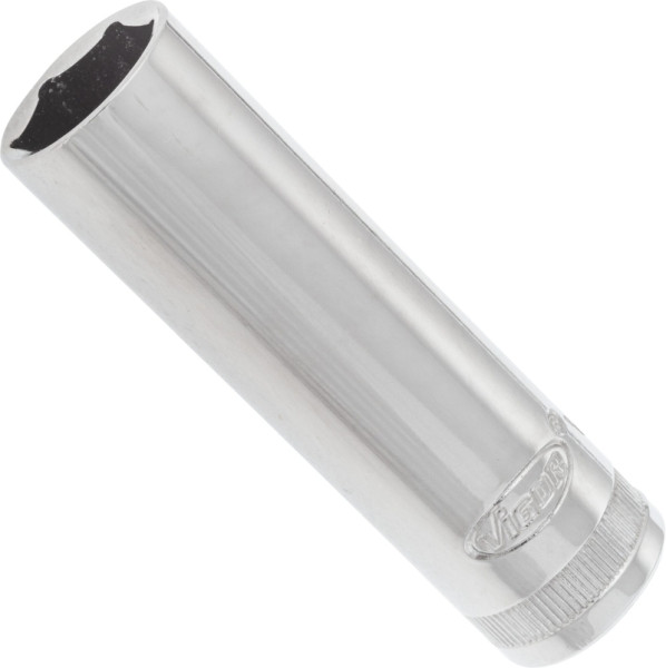 VIGOR Steckschlüsseleinsatz, lang, Vierkant hohl 12,5 mm (1/2 Zoll), Außen-Sechskant Profil, 16 mm, V2587N