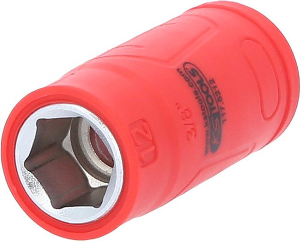KS Tools 3/8" Isolierte Stecknuss, 12 mm, 117.5212, 4042146907825