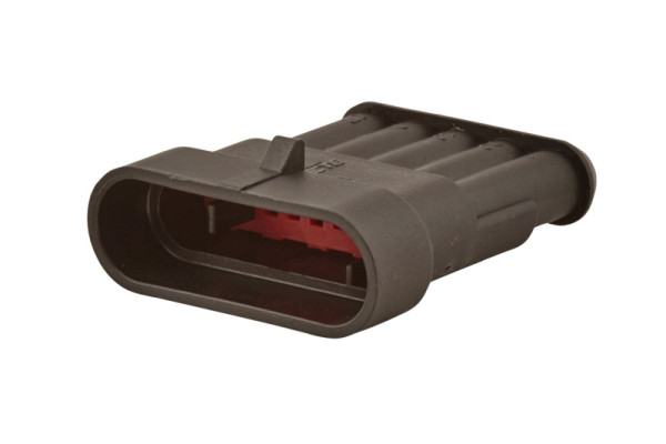 HELLA Steckgehäuse, 5-polig, Stecker: Parallelverbinder, Stiftform, 8JA 746 183-052