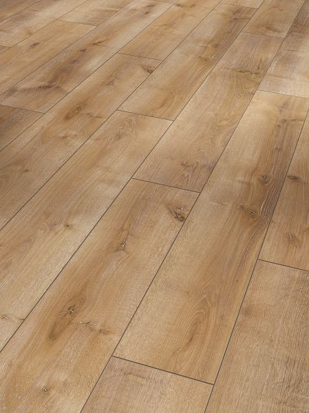 Parador Laminat Classic 1050 Eiche Monterey leicht geweißt Landhausdiele Seidenmatte Struktur 4-seitige V-Fuge, VE: 10 Stück, 1517684