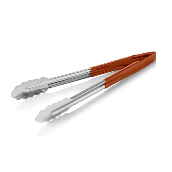 WAS HACCP Universalzange HACCP TONGS, 30 cm, orange, Chromstahl 18/0, 1542430