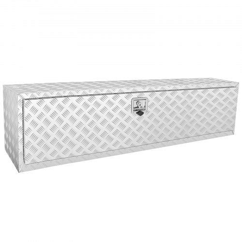 VEVOR Unterboden-Lkw-Box, 1524 x 430 x 460 mm, Aluminium-Werkzeugkasten mit Schloss & Schlüsseln, CDK601718INCHTP08V0