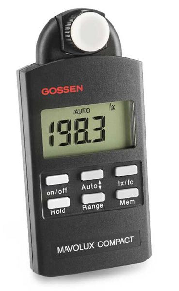 Gossen Foto MAVOLUX COMPACT Beleuchtungsstärkemessgerät Klasse C, F502C