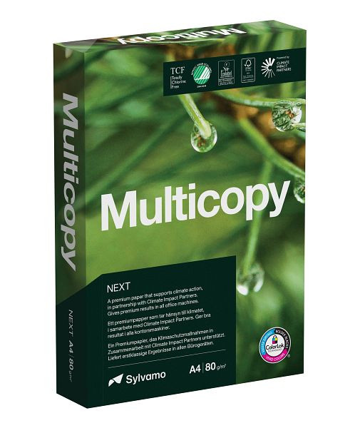 Multicopy Next Premiumpapier NEXT - A4, 80 g/qm, hochweiß, 500 Blatt, 663852