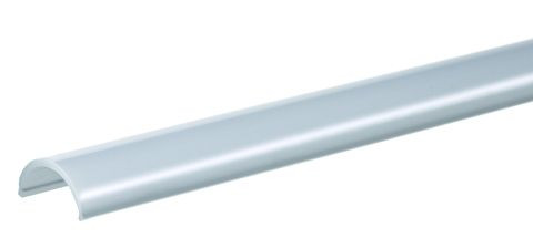 rutec Profil-Abdeckung Opal 16/15 halbrund 2 Meter, 69189