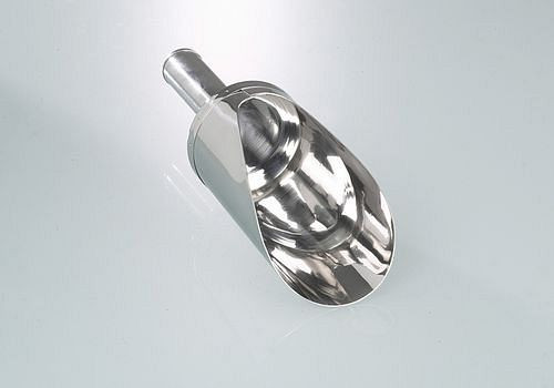DENIOS Edelstahlschaufel 1.4301, Inhalt 450 ml, Ø 75 mm, 281765