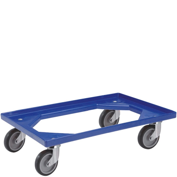 BITO Transportroller 4 Lenkrollen TR64G blau, 21883, 4250692944564