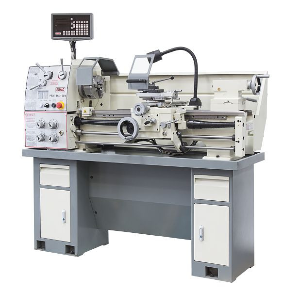 ELMAG Universal-Drehmaschine, PROFI 914/150 N, inklusive 3-Achs-Positionsanzeige 'SINO', 88150