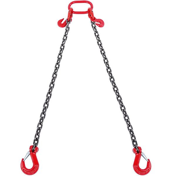 VEVOR 1,8mx10mm Kettengehänge Anschlagkette Krankette 2-Strang Forstkette 5T, DGDLMGFH1JZ67A30TV0