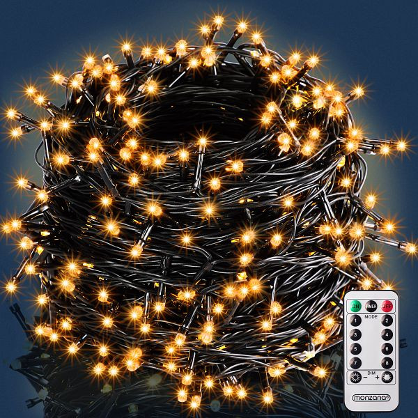 DEUBA Lichterkette Warmweiß 6m Timer, festliche Stimmung, 103502