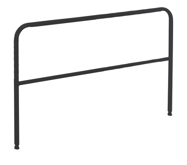 VARIOfit Rohrbügel, 1.200 x 800 mm, RAL 7016 anthrazitgrau, Nutzhöhe: 745 mm, zsw-800.205/AG