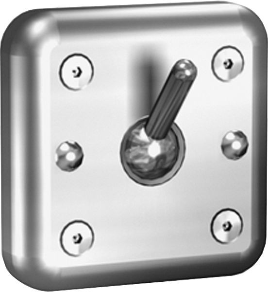 KWC Kleiderhaken, Edelstahl, 108x108x52 mm, Befestigung von hinten, 2000090047