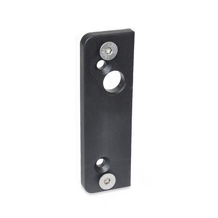 Ganter Montageplatten für Scharniere GN 239.6 / GN 239.7 (GN 239.8-110-14), VE: 25 Stück, 239.8-110-14