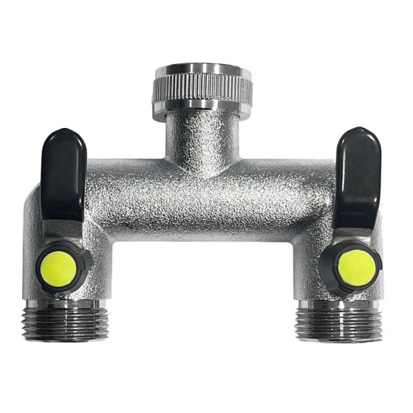 Aquajet 2-Wege-Verteiler 1" verchromt, 73467C, 8006360004674