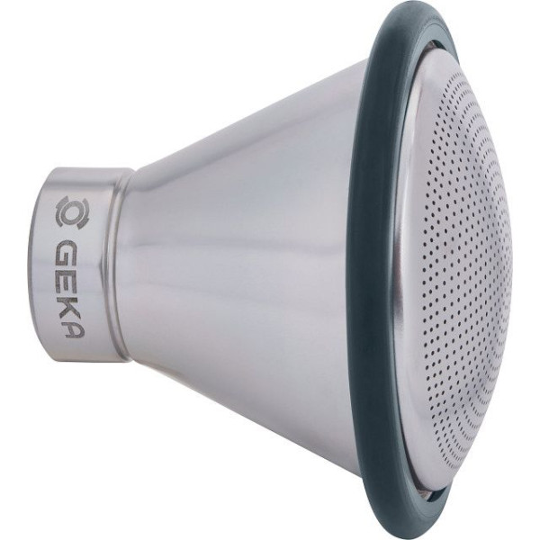 GEKA plus Brausekopf Soft Rain L kon.0, 7mm-Bo. 72mm-Platin.LM, 100SR Karte, 50.5444.8