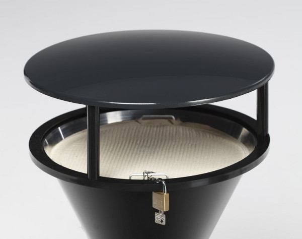 VAR Dach, Kunststoff, für Kunststoff-Standascher, schwarzgrau, 2009