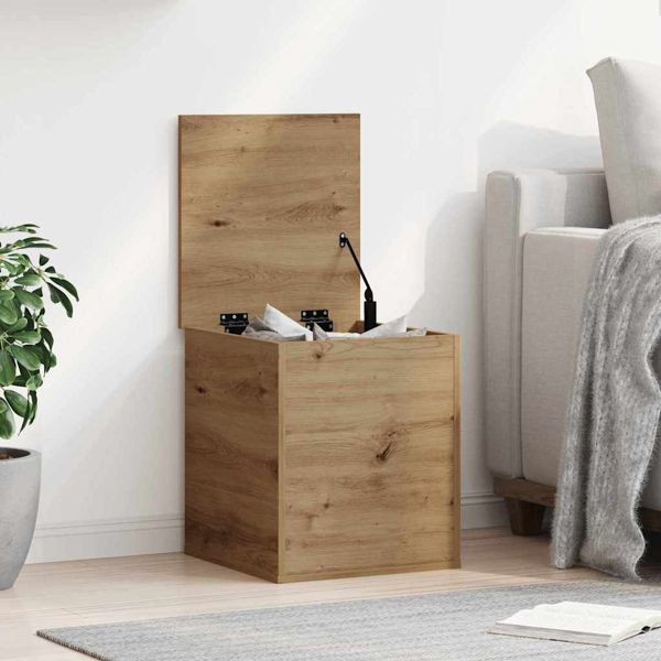 vidaXL Aufbewahrungsbox Artisan-Eiche 40 x 42 x 46 cm Holzwerkstoff, 868667