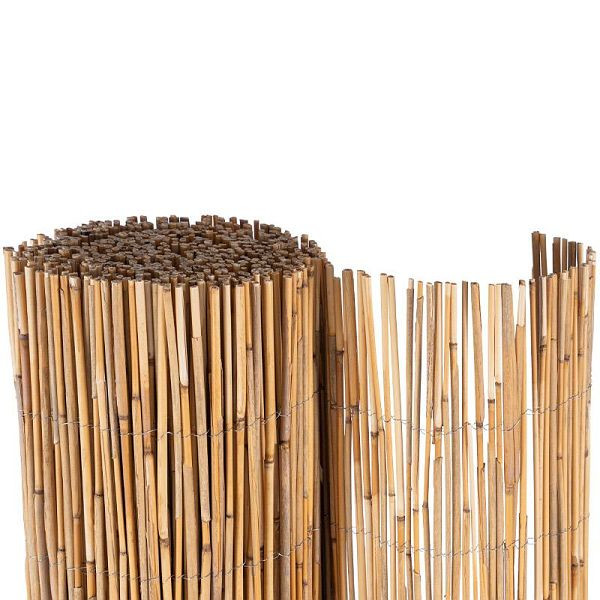 NOOR Schilfrohrmatte Sichtschutz NIZZA mit Draht, 0,5 x 1,5 m, 150NIZ05X15