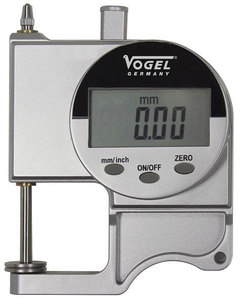 Vogel Germany Elektronisches Digital-Dickenmessgerät, 0 - 25 mm, 240409