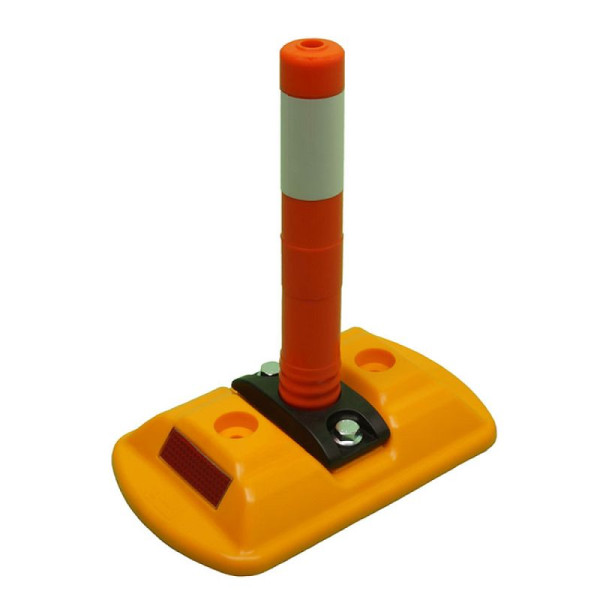 Stein HGS Sichtzeichen mit Absperrpfosten "Elasto Mini" Ø 40mm, Länge 260mm, 20422