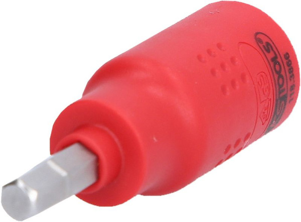 KS Tools 3/8" Isolierte Bit-Stecknuss Innensechskant, 6 mm, 60 mm lang, 118.3866