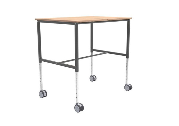 Kongamek Trolley große Ausführung Buche, Tischwagen, KM159-L-ERGO