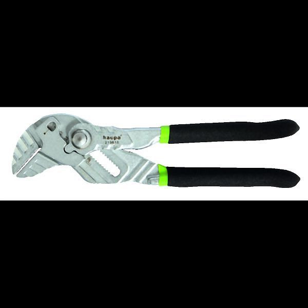 Haupa Zangenschlüssel 180 mm, isoliert, 210615, 4011923069636